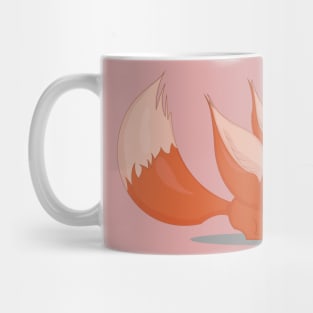 Cute fox stretching Mug